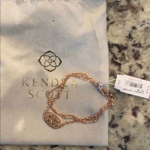 Kendra Scott rose gold bracelet new with tags